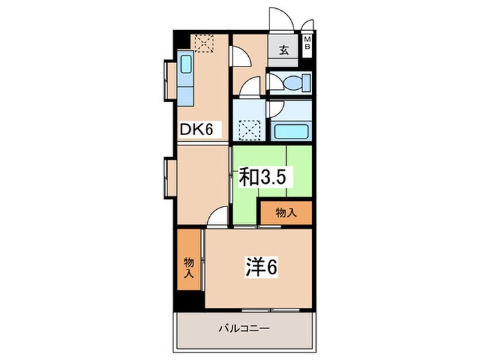 ユーコート星川の物件間取画像