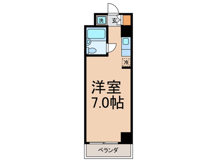 メゾン三宿の物件間取画像