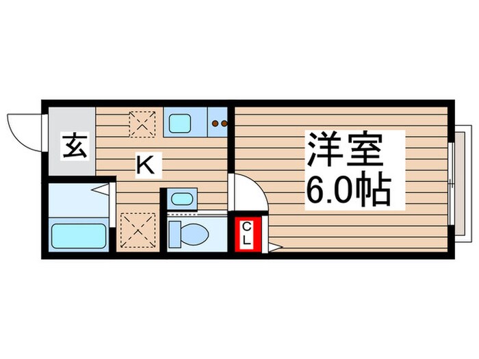 シェーヌダンクルの物件間取画像