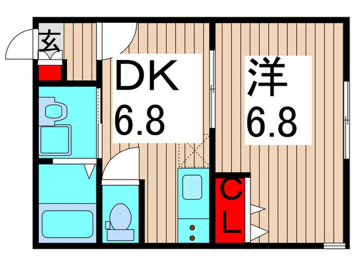 ＳＱＵＡＲＥ２の物件間取画像