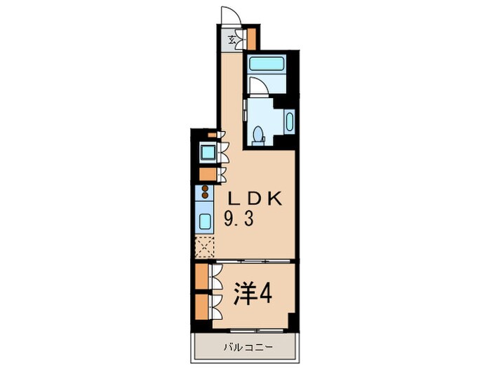 MFPRコート麻布十番の物件間取画像