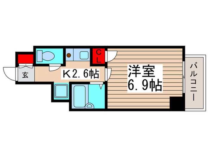 アーネット西船橋の物件間取画像