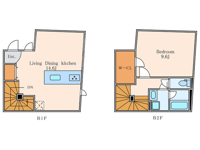 M.A　HILLS　AKASAKAの物件間取画像