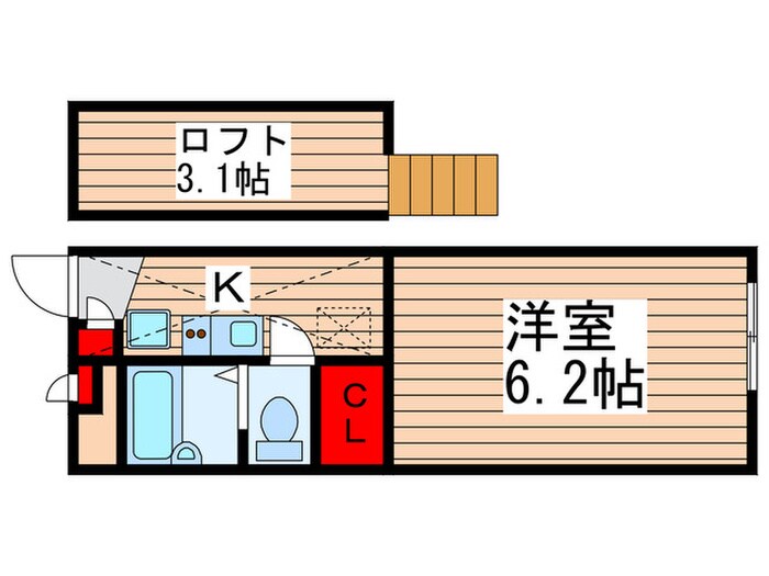 フェリオ柏の物件間取画像