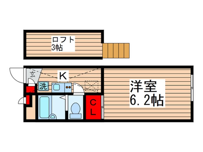 フェリオ柏の物件間取画像