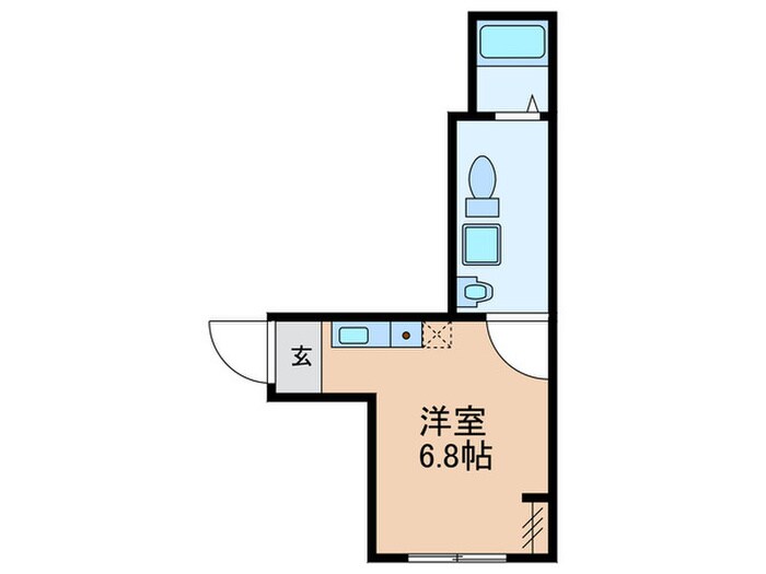 ブランドール坂下三丁目の物件間取画像