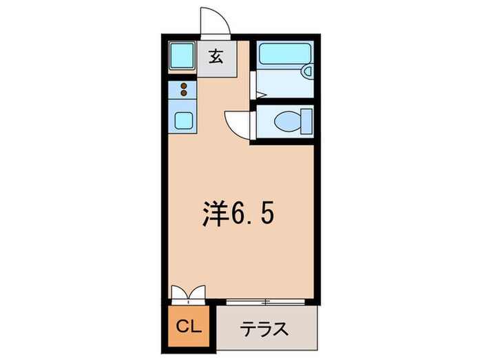 メゾンクレソンⅡの物件間取画像