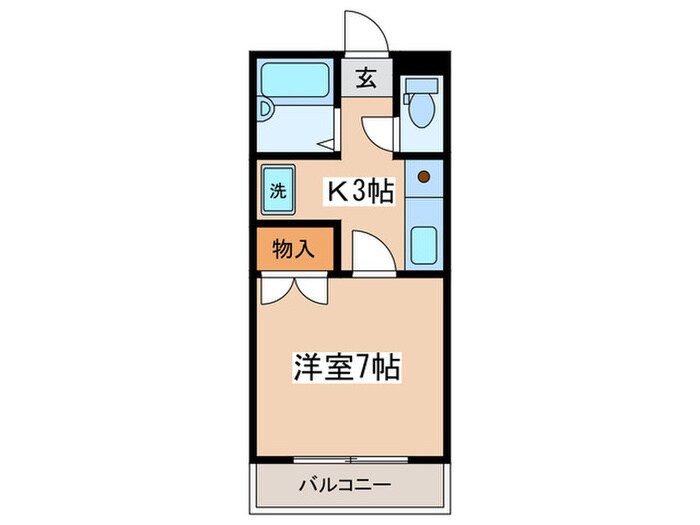 物件間取画像