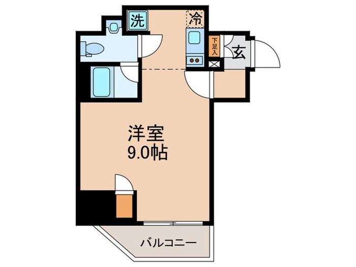 ディアレイシャス蒲田Ⅱの物件間取画像