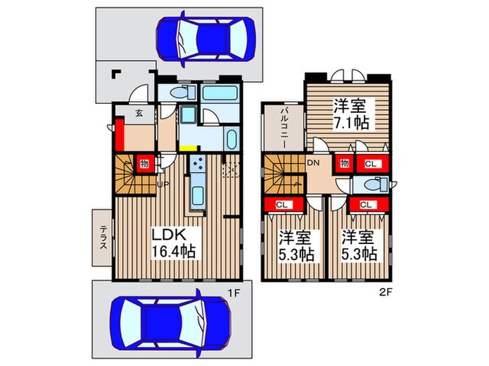 仮）One‘ｓ　Ｌｉｆｅ　D棟の物件間取画像