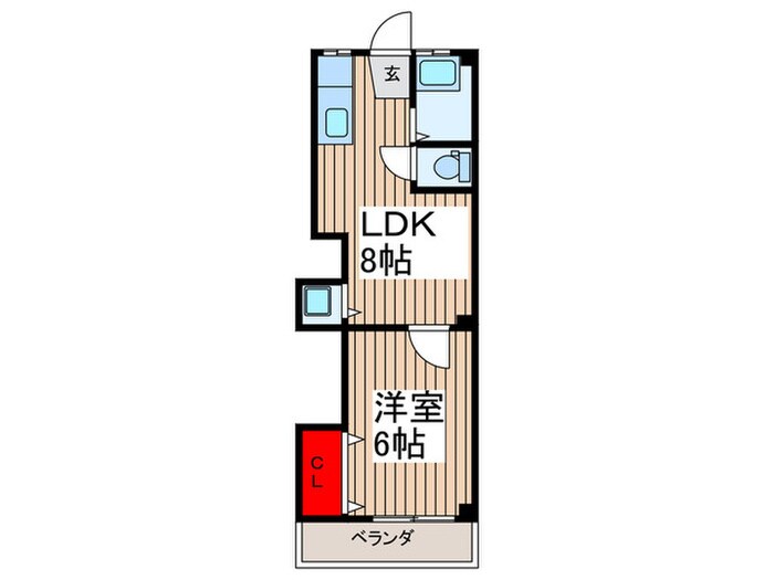 石井マンションの物件間取画像