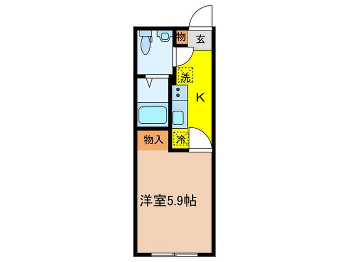 仮）杉並区和田１丁目計画の物件間取画像