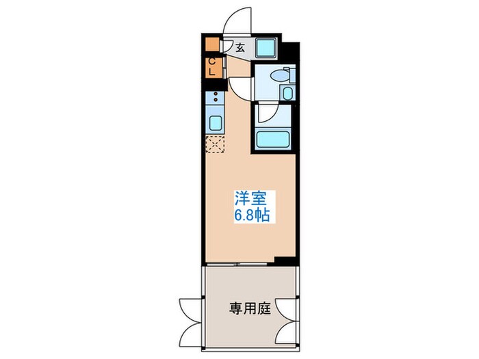 ASTILE西新宿Ⅱの物件間取画像