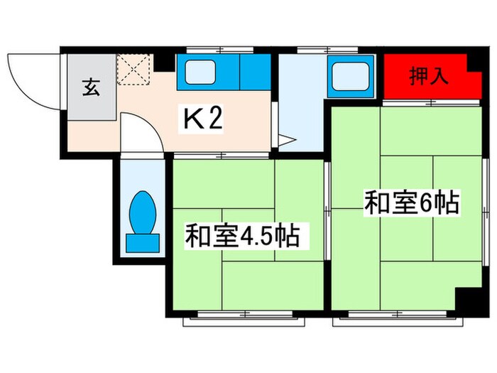 佐藤ビルの物件間取画像