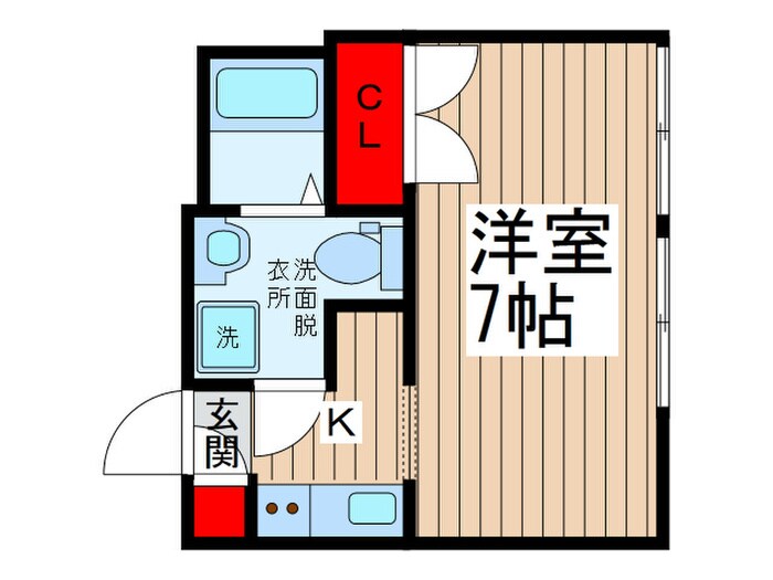 物件間取画像