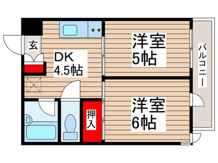 ルマミウラの物件間取画像