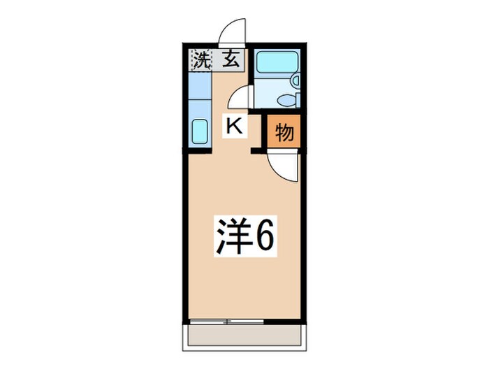 メゾン篠原の物件間取画像