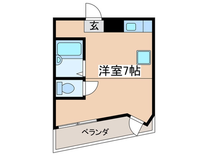 オ－ドリ－ビルの物件間取画像