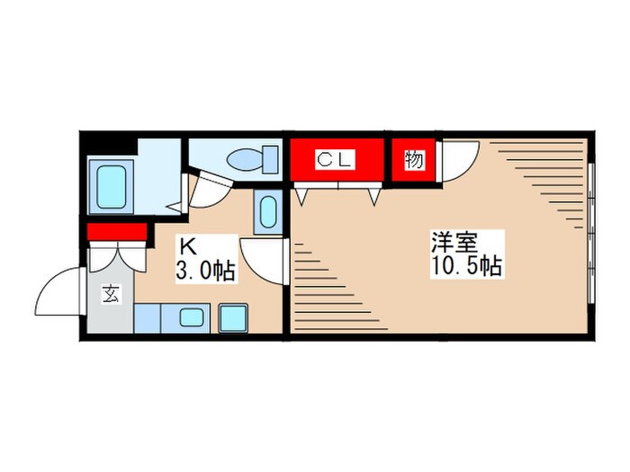 浅草妙見屋ビルの物件間取画像