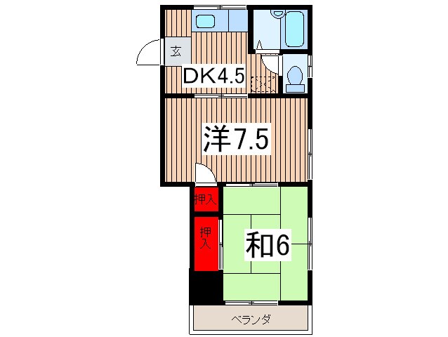 物件間取画像