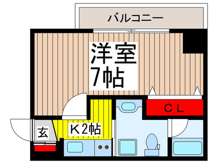 アルファコート西川口13の物件間取画像