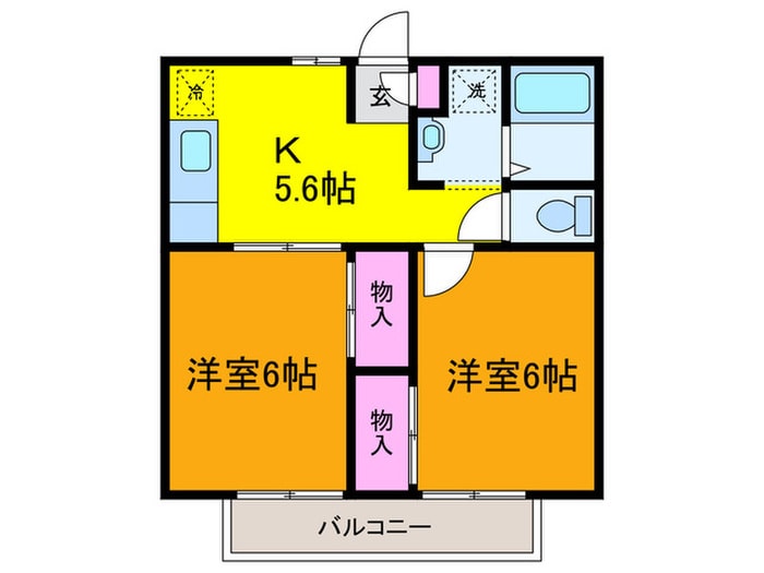 エステ－トピア要町の物件間取画像