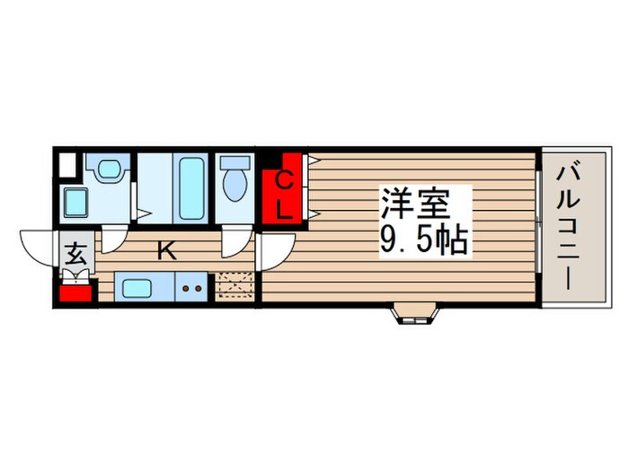 エスペランサの物件間取画像