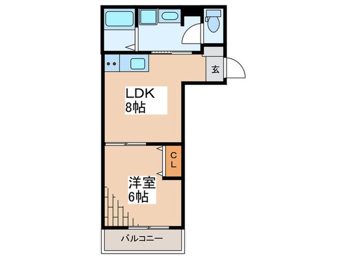 フルセイル矢部の物件間取画像