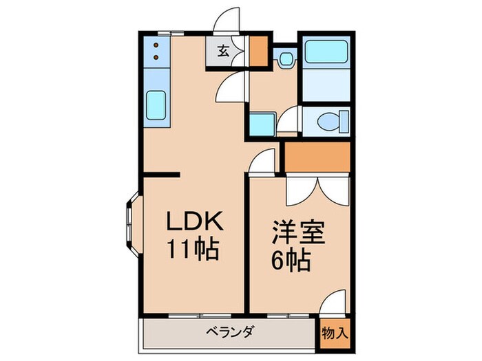 チャイム鷺沼の物件間取画像