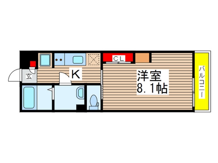 リブリ・グランハイム新検見川の物件間取画像