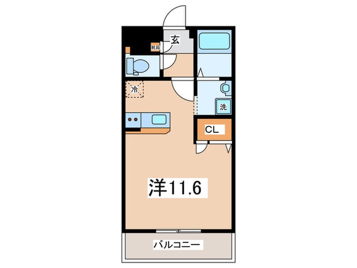 クレマチスの物件間取画像