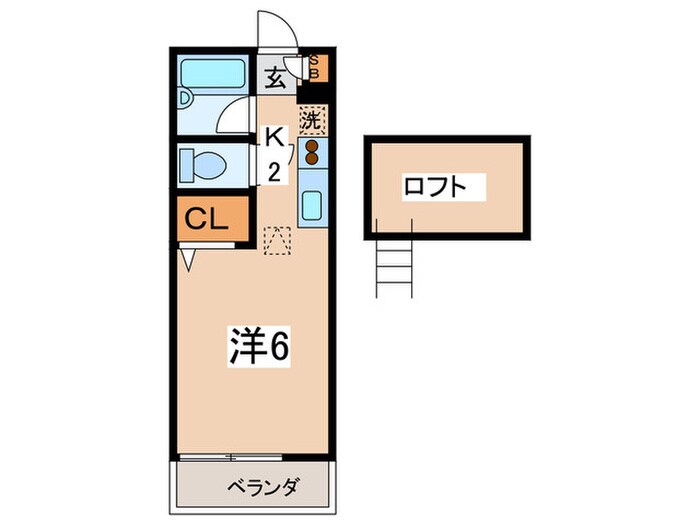 クレドメゾン白楽の物件間取画像