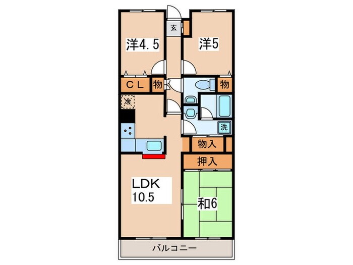 アルティザ相武台の物件間取画像