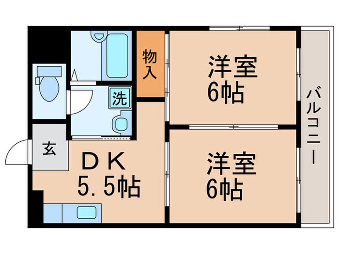 グランエスポア－ルの物件間取画像