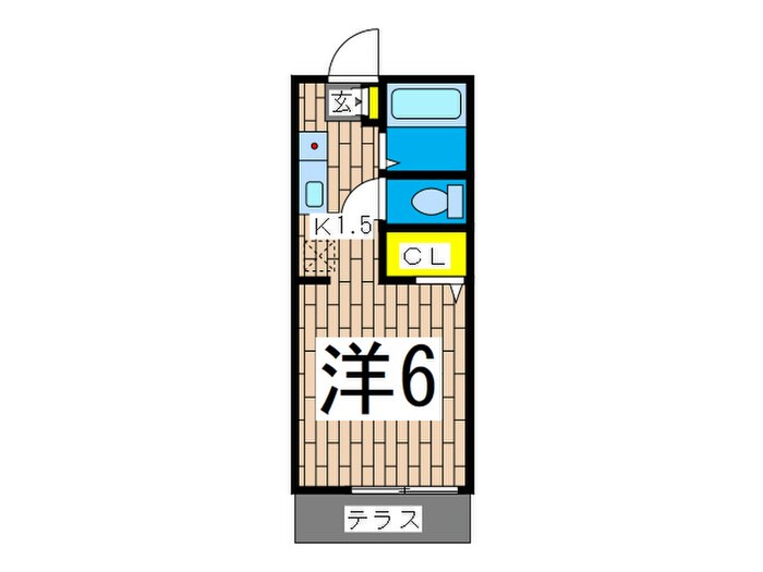 ノイハウスＣの物件間取画像