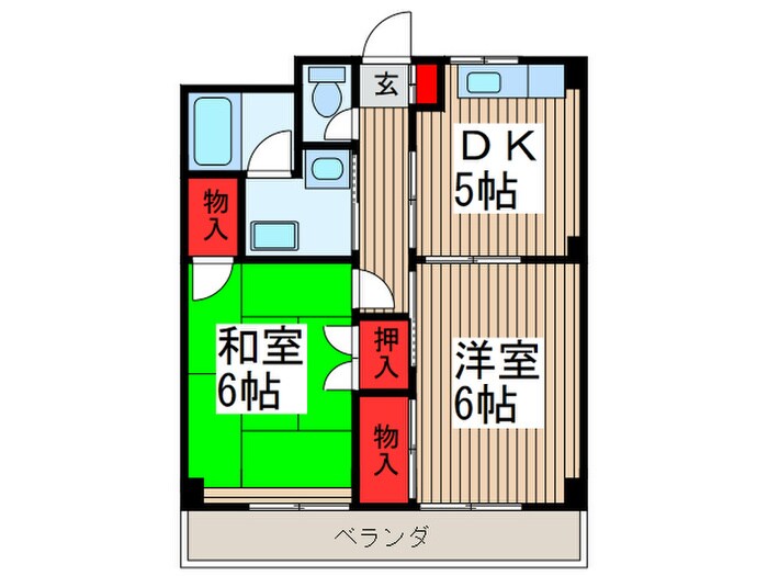 物件間取画像