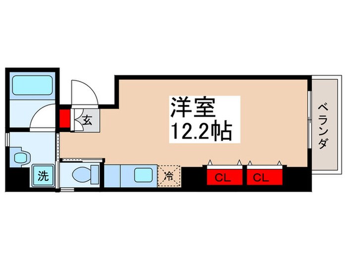 エクセレント小松川の物件間取画像