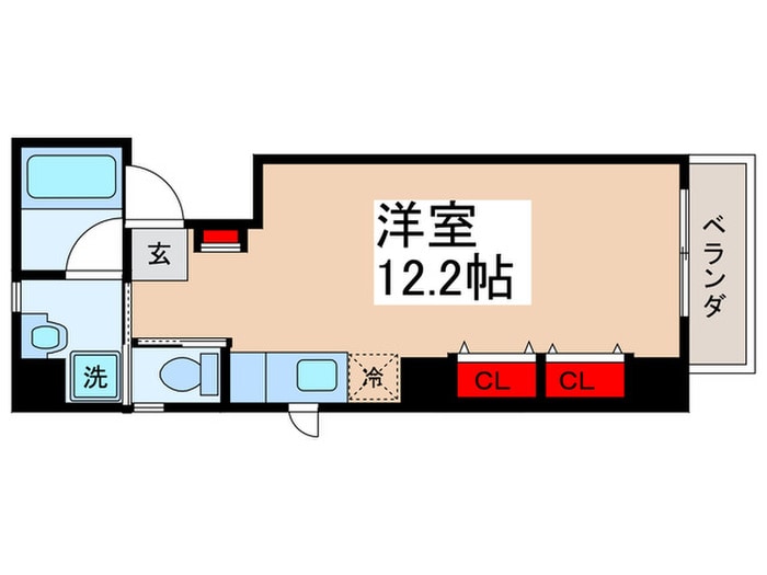 エクセレント小松川の物件間取画像