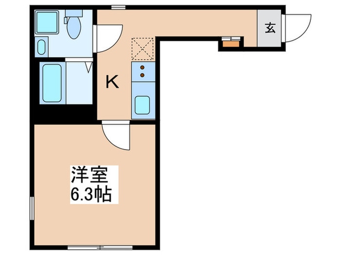 アンセス堀切菖蒲園の物件間取画像