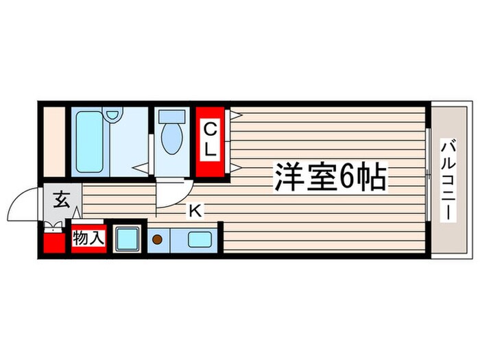 メゾンド－ル旭の物件間取画像