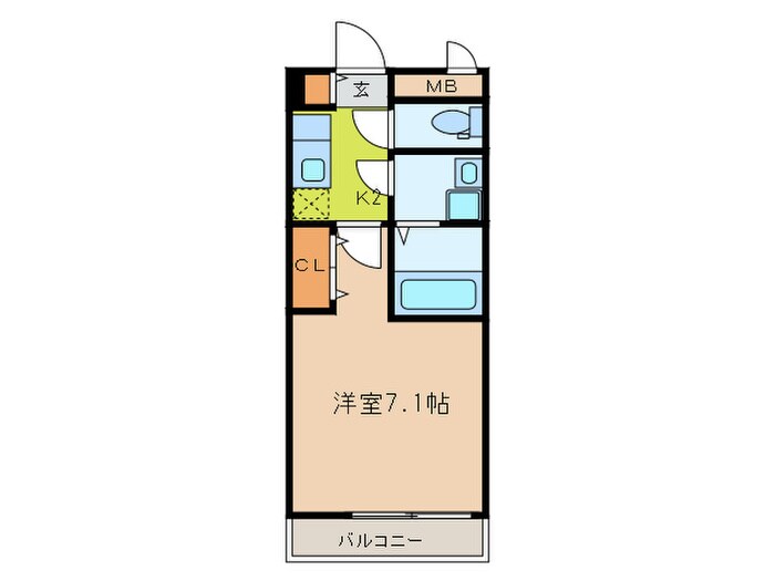 メルヴェーユ・セゾンの物件間取画像