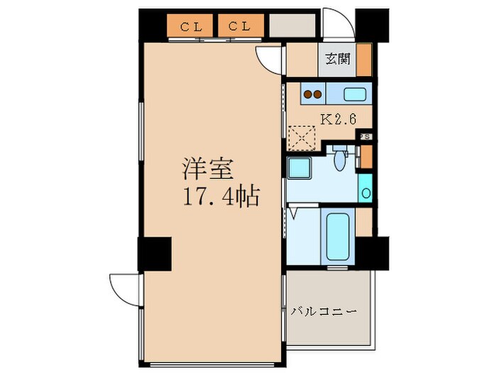 エルスタンザ代官山の物件間取画像