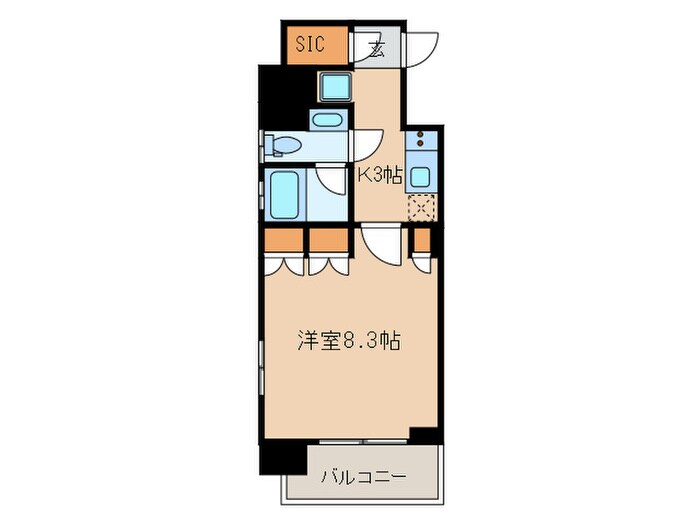 コンフォリア神楽坂DEUXの物件間取画像