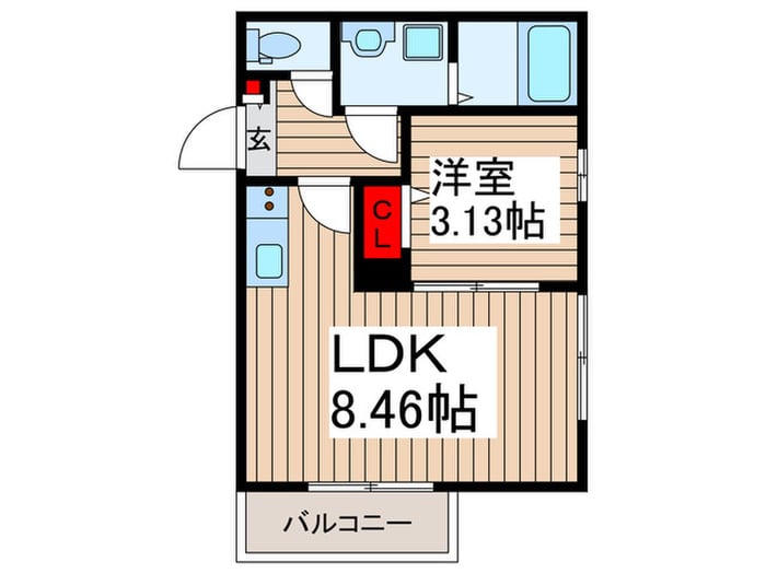 Ｌａ・Ｃｕｅｓｔａの物件間取画像