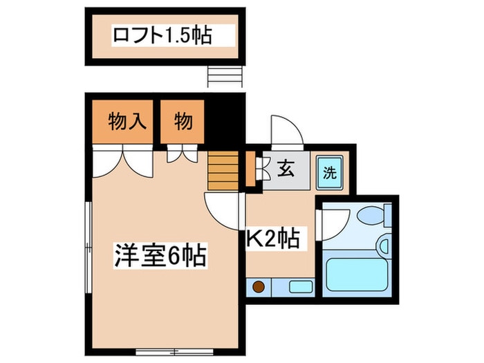 パストラ－レの物件間取画像