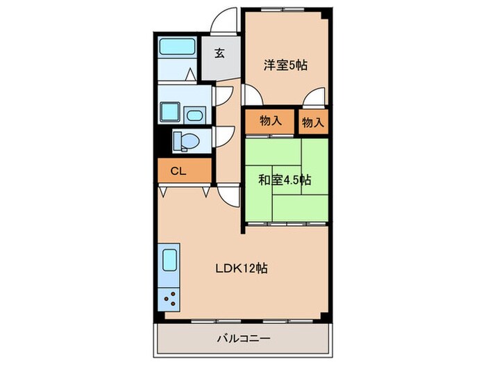 エムテック藤井寺の物件間取画像