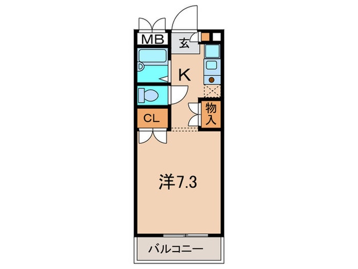 ペガ千僧の物件間取画像