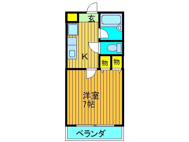 ハイエストキャッスルマンションの物件間取画像