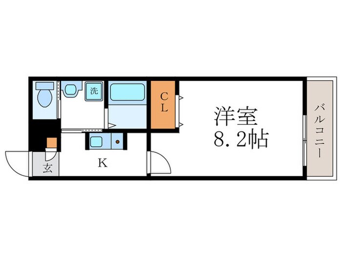 ｱﾝﾌﾟﾙ-ﾙｸﾗ-ｼﾞｭﾙｳﾞﾆ-ﾙの物件間取画像