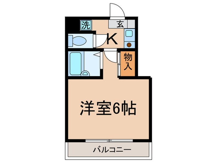 リバティ－壱番館の物件間取画像